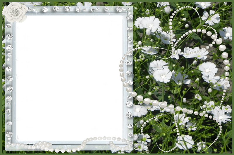 Imikimi Green Floral Frame